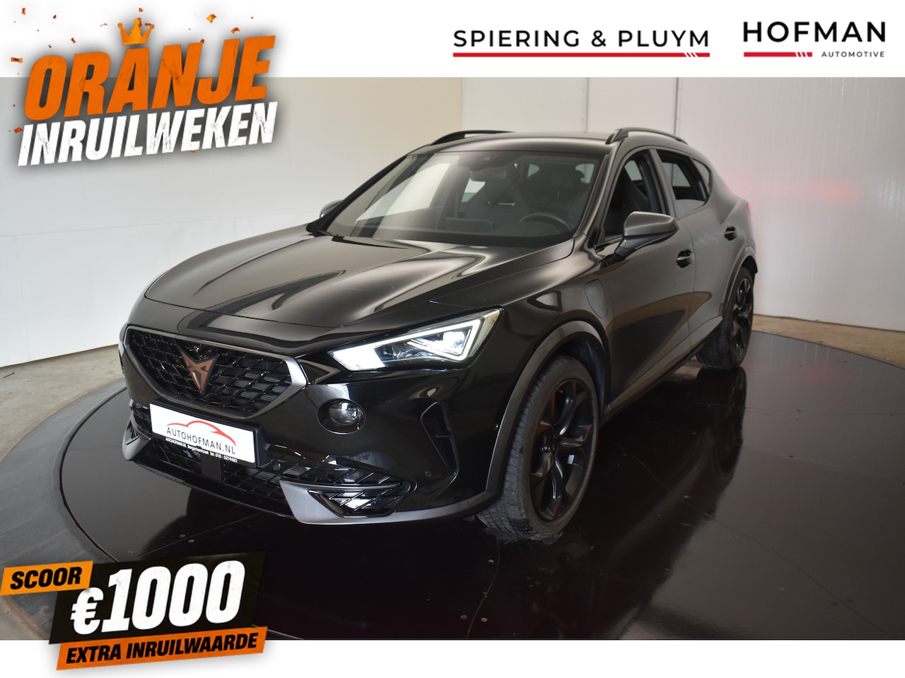 CUPRA Formentor - VZ 245PK Black Ed El AKlep Cupra Stuur 360ºCamera - AutoWereld.nl