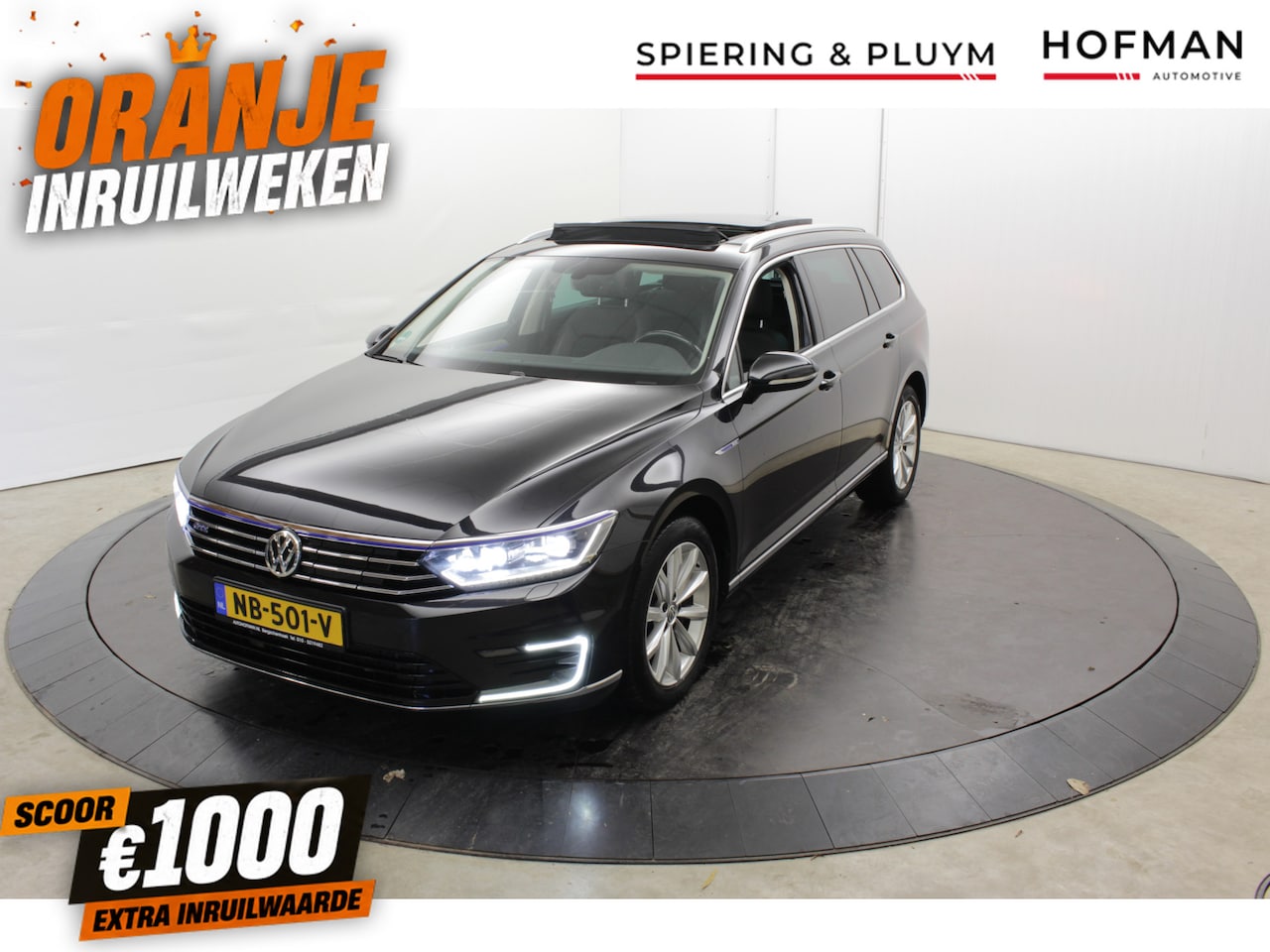 Volkswagen Passat Variant - GTE SOH 88% Virtual Trekh apk 02-2027 Leer Panodak Camera NAP - AutoWereld.nl