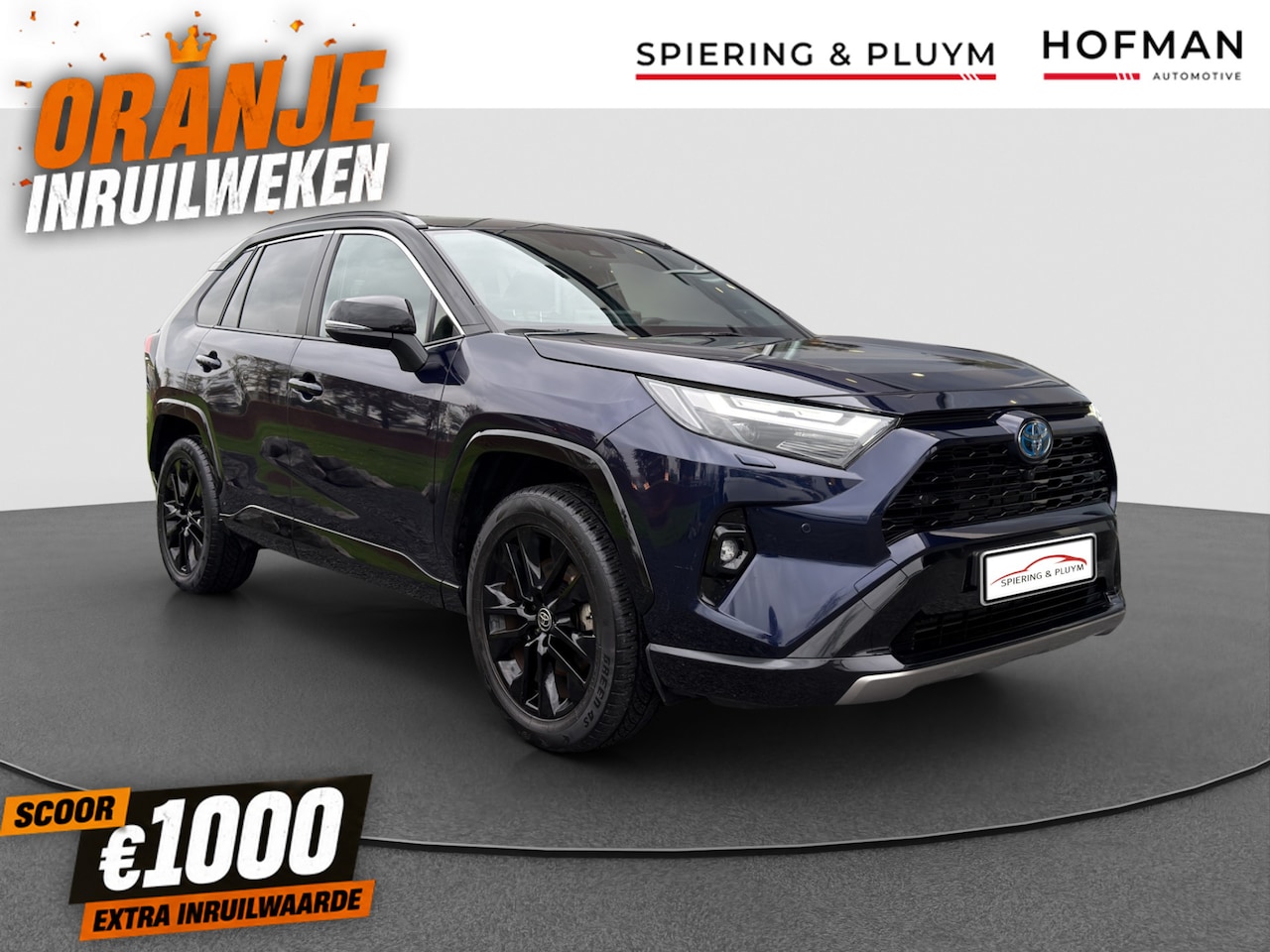 Toyota RAV4 - 2.5 Hybrid Style Two-tone | JBL | Half leder | Stuur verw. | Carplay - AutoWereld.nl
