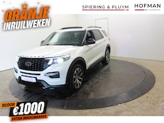 Ford Explorer - 3.0 V6 EcoBoost PHEV ST-Line 7P Trekh Pano Camera B&O Parel lak Vol Leder ZW hemel