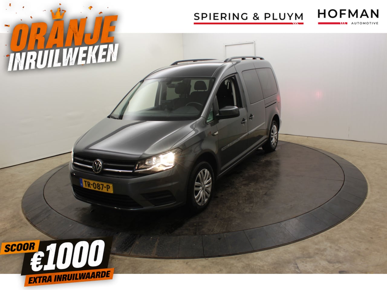 Volkswagen Caddy Maxi - 1.4 TSI 5+1 Rolstoel auto Bodem Verlaging Navi PDC Climaat Contr - AutoWereld.nl