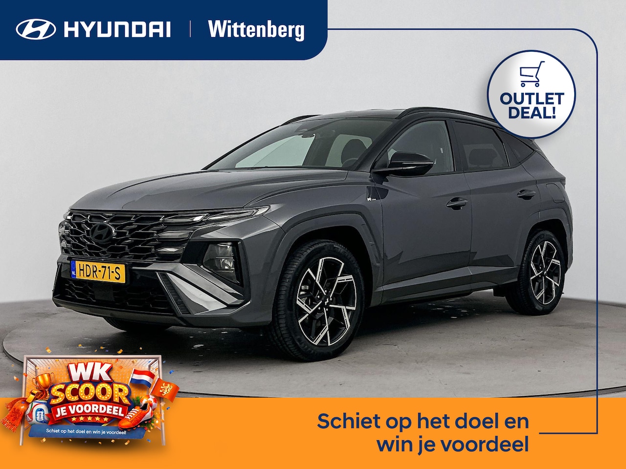 Hyundai Tucson - 1.6 T-GDI PHEV N Line Edition | NETTO DEAL!! | Stoel + stuurverwarming | 19" Lm-wielen | N - AutoWereld.nl