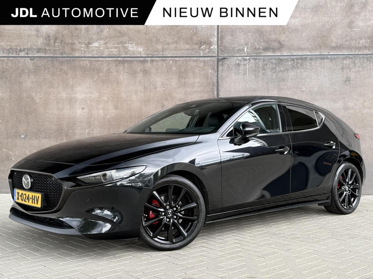 Mazda 3 - 2.0 e-SkyActiv-G M Hybrid 122 Luxury | Bose Audio | HUD | Blindspot | Adaptieve Cruise | C - AutoWereld.nl