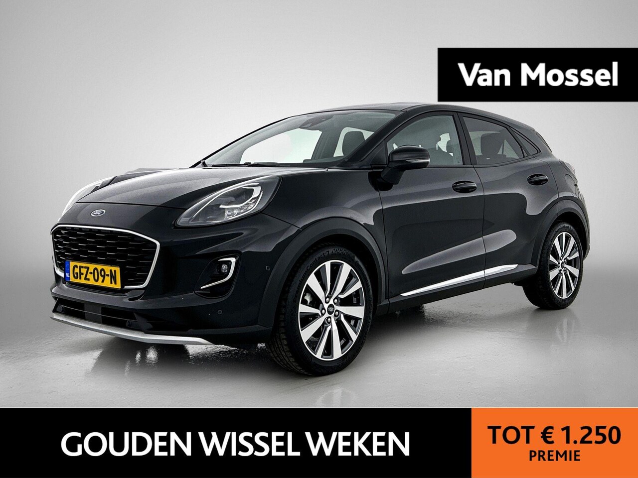 Ford Puma - 1.0 EcoBoost Hybrid Titanium X | WINTERPACK | NAVIGATIE | CAMERA | B&O | CRUISE CONTROL | - AutoWereld.nl