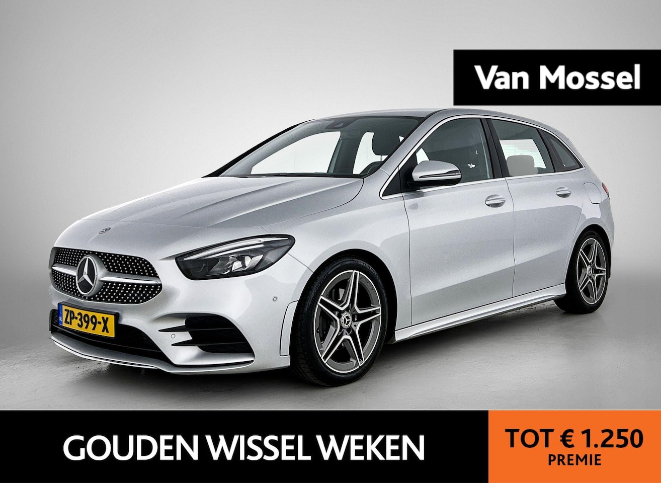 Mercedes-Benz B-klasse - 180 Business Solution AMG | NAVIGATIE | CAMERA | SPORTSTOELEN | STOELVERWARMING | ELEKTRIS - AutoWereld.nl