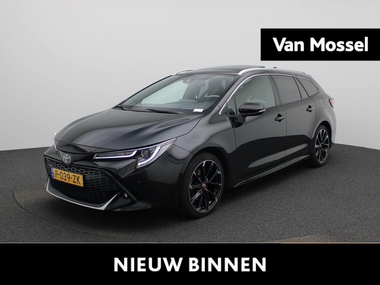 Toyota Corolla Touring Sports - 2.0 Hybrid Business GR-Sport 184PK AUTOMAAT | Panoramadak | Half-Leder | Navigatie | Camer - AutoWereld.nl