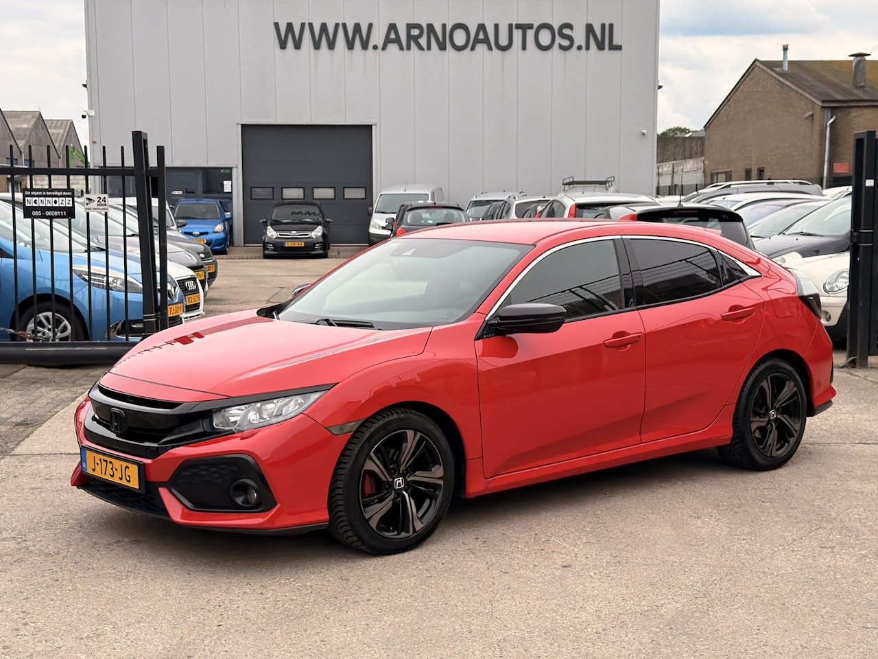Honda Civic - 1.0 i-VTEC Elegance 1.0 i-VTEC 130 PK Elegance, 6-BAK, AIRCO(CLIMA), CRUISE CONTROL, STOELVERWARMING, ACHTERUI - AutoWereld.nl