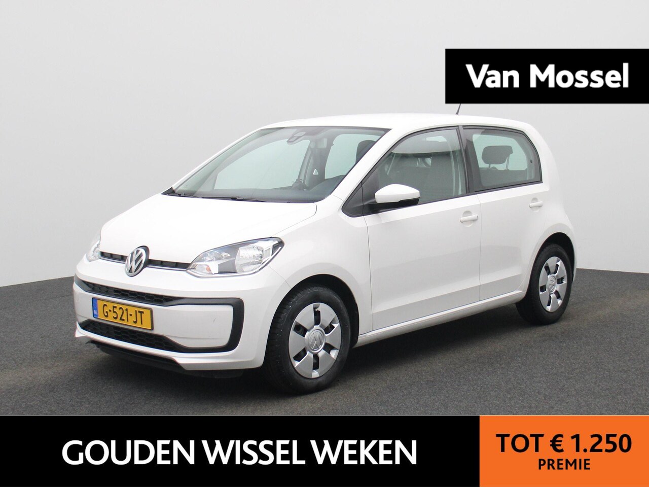Volkswagen Up! - 1.0 BMT move up! | BLUETOOTH | AIRCO | ELEKTRISCHE RAMEN VOOR | CENTRALE DEURVERGRENDELING - AutoWereld.nl