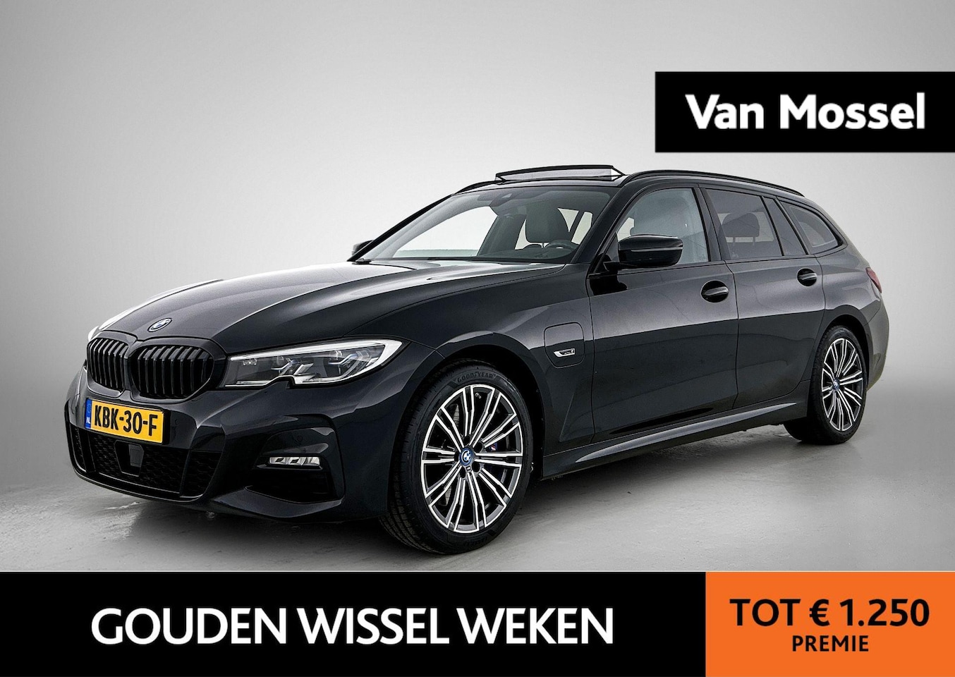 BMW 3-serie Touring - 330e M Sport Edition | PANORAMADAK | LEDER | PARKEERSENSOREN | APPLE CARPLAY | ANDROID AUT - AutoWereld.nl