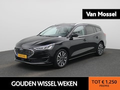 Ford Focus Wagon - 1.0 EcoBoost Hybrid Titanium X | Automaat | Virtual Cockpit | Lichtmetalen Velgen | Privac