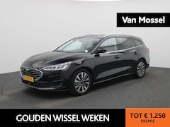 Ford Focus Wagon - 1.0 EcoBoost Hybrid Titanium X Automaat | Apple/Android Play | Camera | Cruise | DAB | Ful