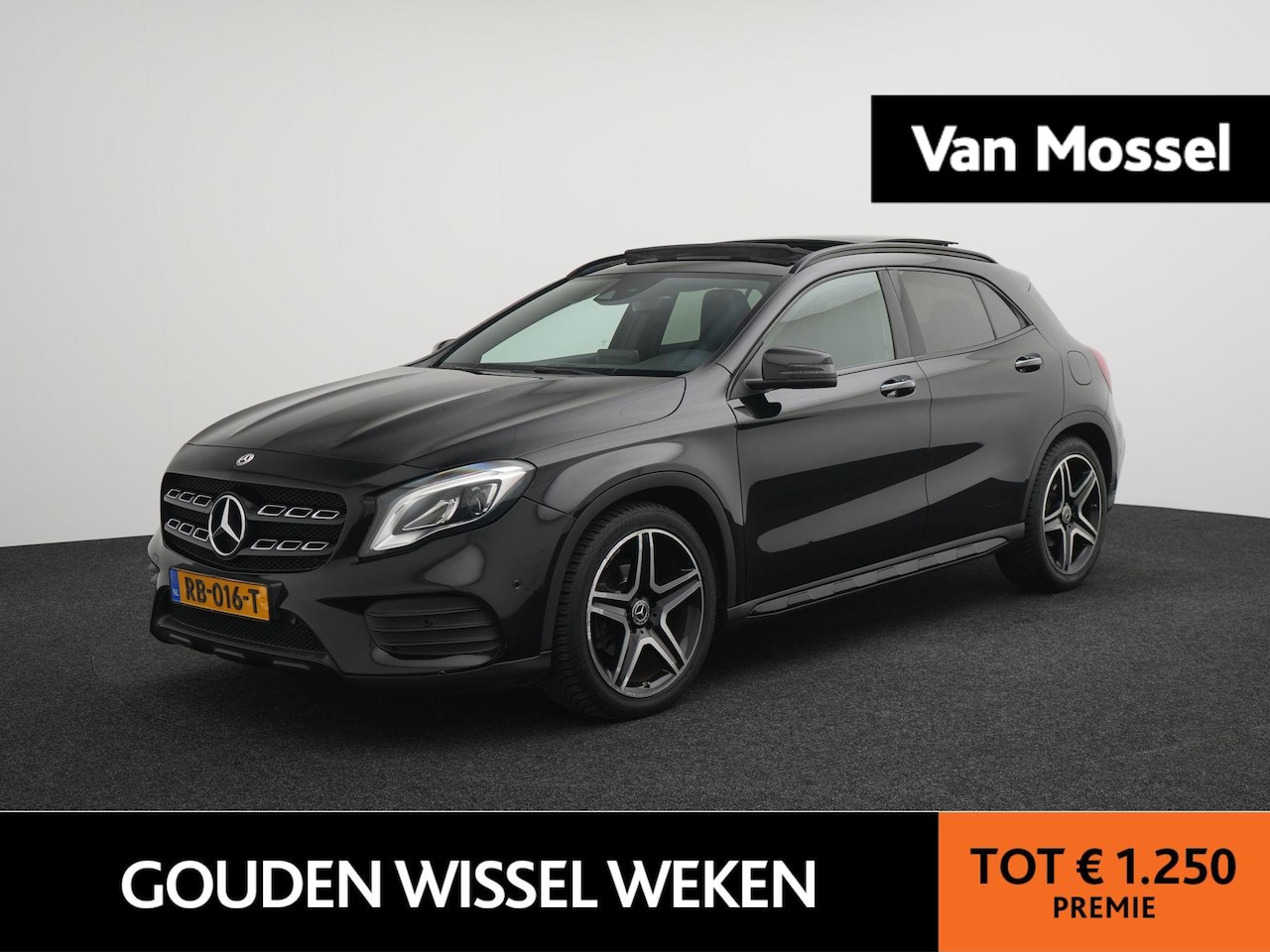 Mercedes-Benz GLA-Klasse - 180 Premium Plus AUTOMAAT | PANORAMADAK | SPORTSTOELEN | MEMORY | AMG-LINE | CAMERA | NAVI - AutoWereld.nl