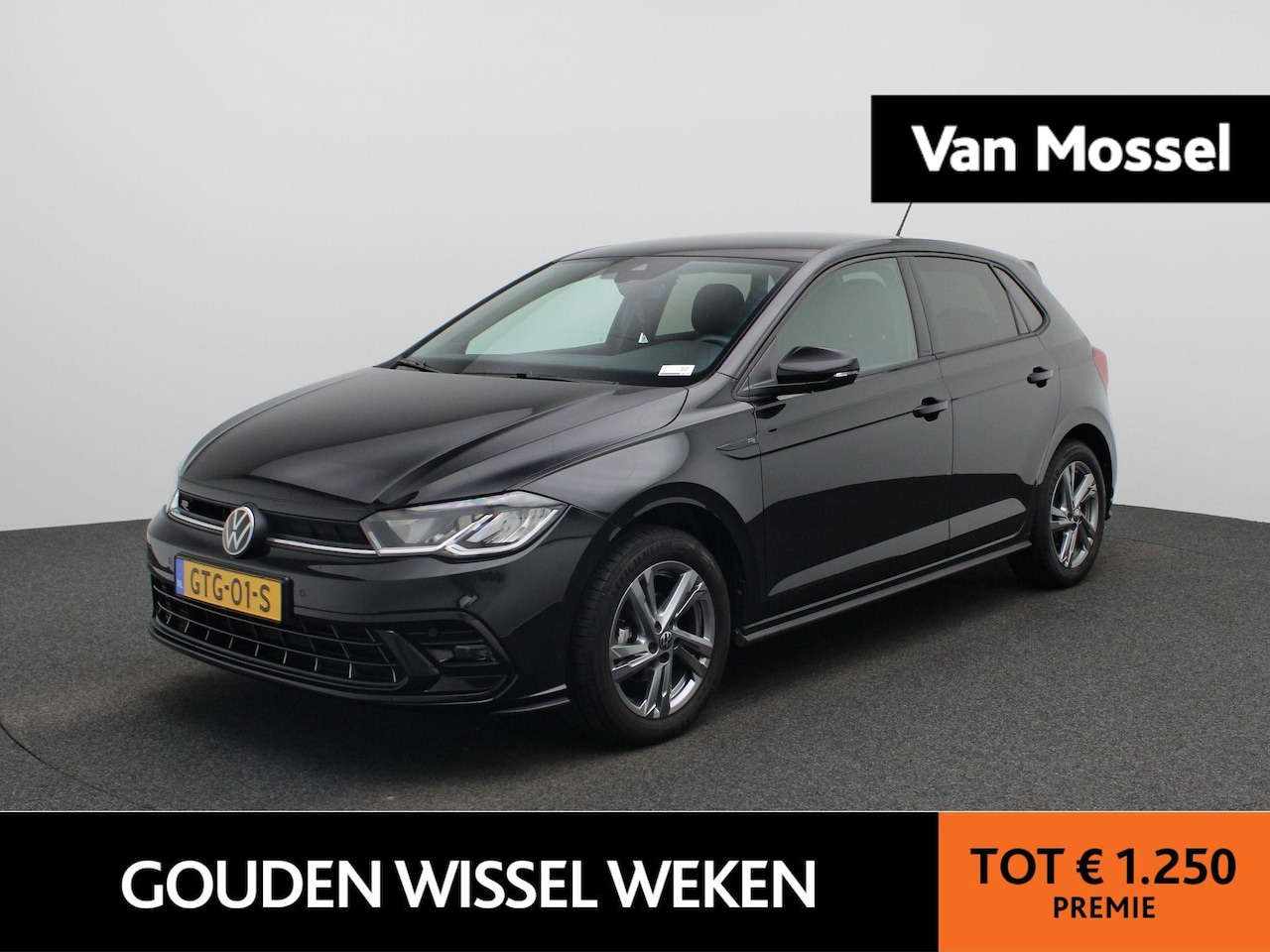 Volkswagen Polo - 1.0 TSI R-Line 16 inch velgen | Automaat | Adaptive cruise control | Achteruitrijcamera | - AutoWereld.nl