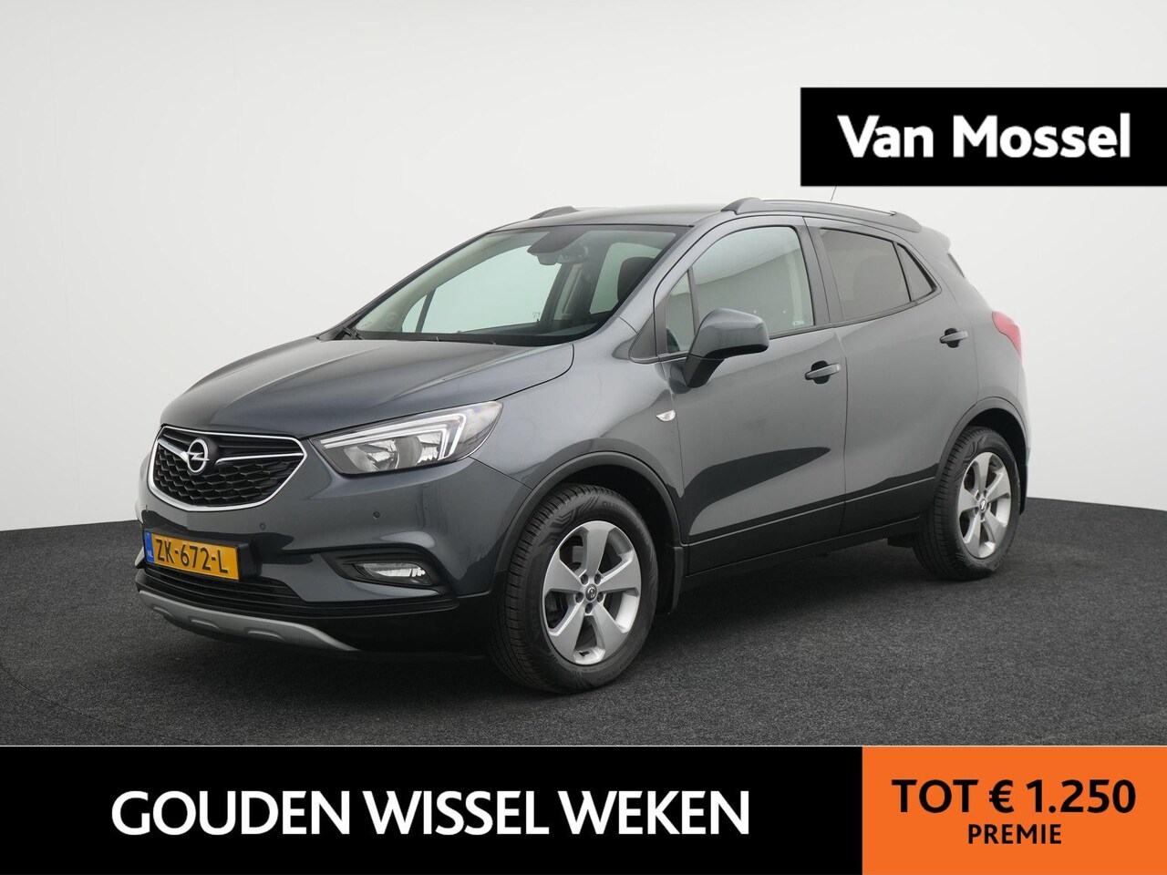 Opel Mokka X - 1.4 Turbo Online Edition AUTOMAAT | NAVIGATIE | APPLE CARPLAY | CAMERA | CRUISE | CLIMA | - AutoWereld.nl