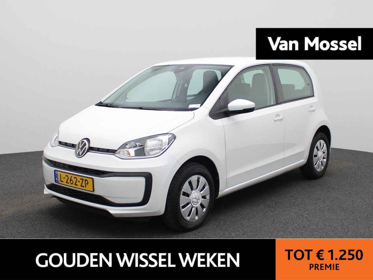 Volkswagen Up! - 1.0 | DAB | Bluetooth | Airco | 5-Deurs - AutoWereld.nl