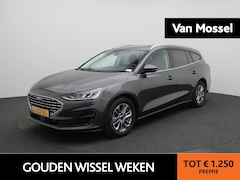 Ford Focus Wagon - 1.0 EcoBoost Hybrid Titanium | LED Koplampen | Apple Carplay / Android Auto | Lichtmetalen