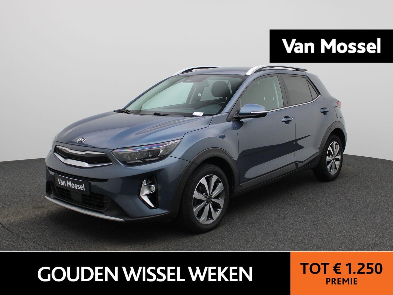 Kia Stonic - 1.0 T-GDi MHEV DynamicLine | Apple Carplay / Android Auto | Parkeer sensoren | Navigatie | - AutoWereld.nl