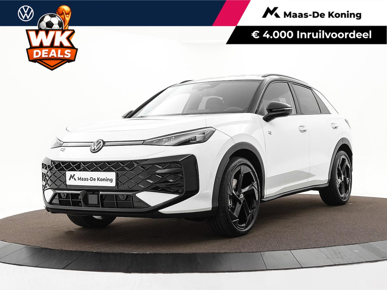 Volkswagen T-Roc - R-Line First Edition 1.5 eTSI 150 PK 7 versn. DSG · Black Style Pakket · Achterklep met se - AutoWereld.nl