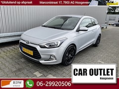 Hyundai i20 Coupé - 1.2 HP i-Motion Comfort Clima, Navi, CC, PDC & Cam. LM, – Inruil Mogelijk –