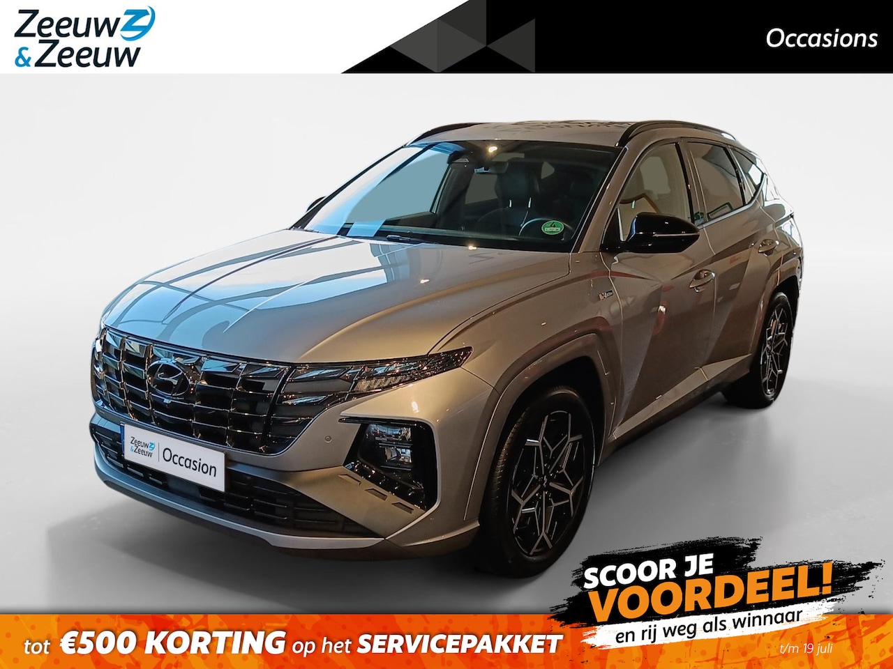 Hyundai Tucson - 1.6 T-GDI PHEV N Line 4WD | Elektrische stoelverstelling | 360 graden camera | NL auto | - AutoWereld.nl