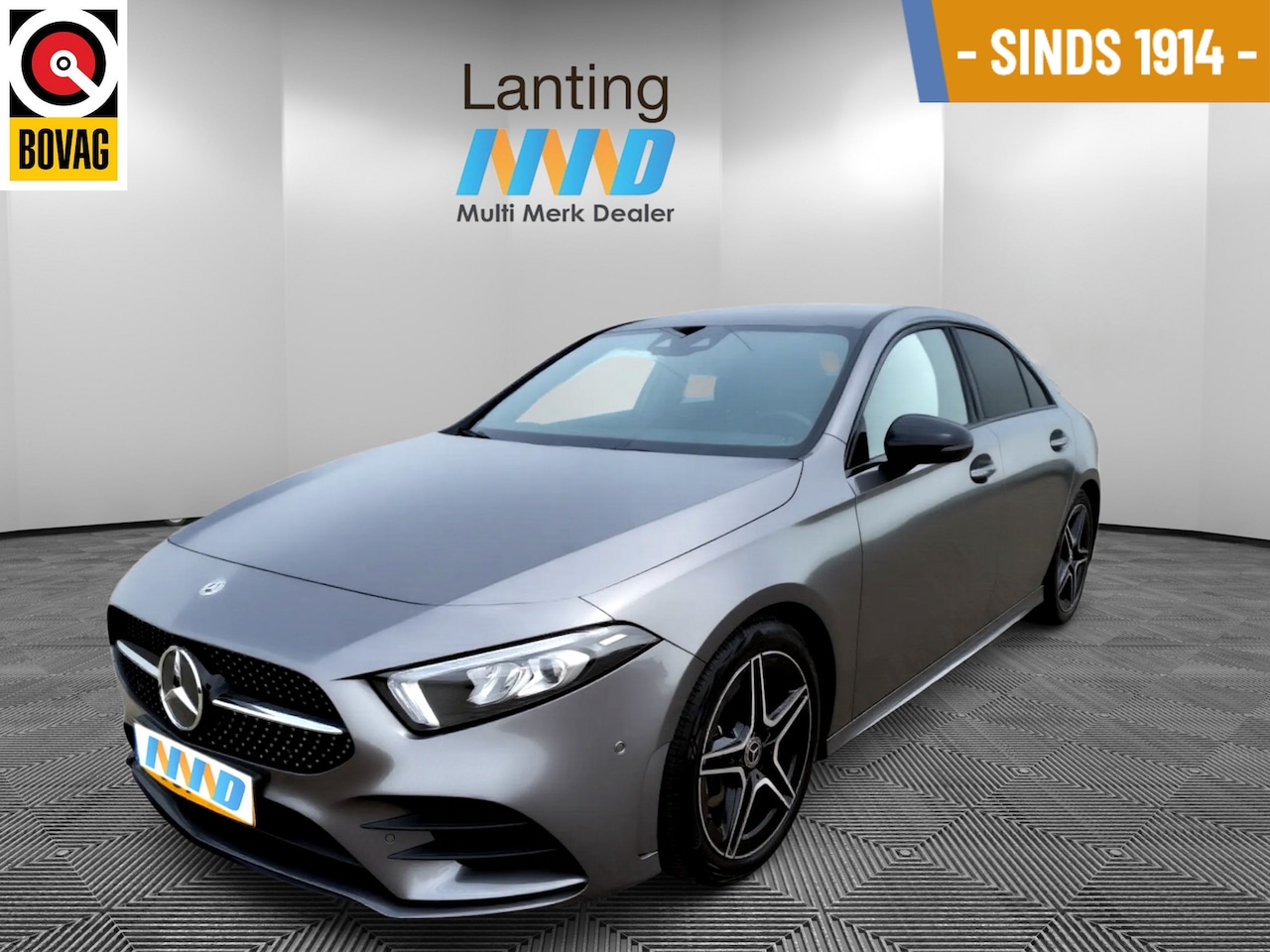 Mercedes-Benz A-klasse - 180 AMG Line sfeer verlichting - AutoWereld.nl