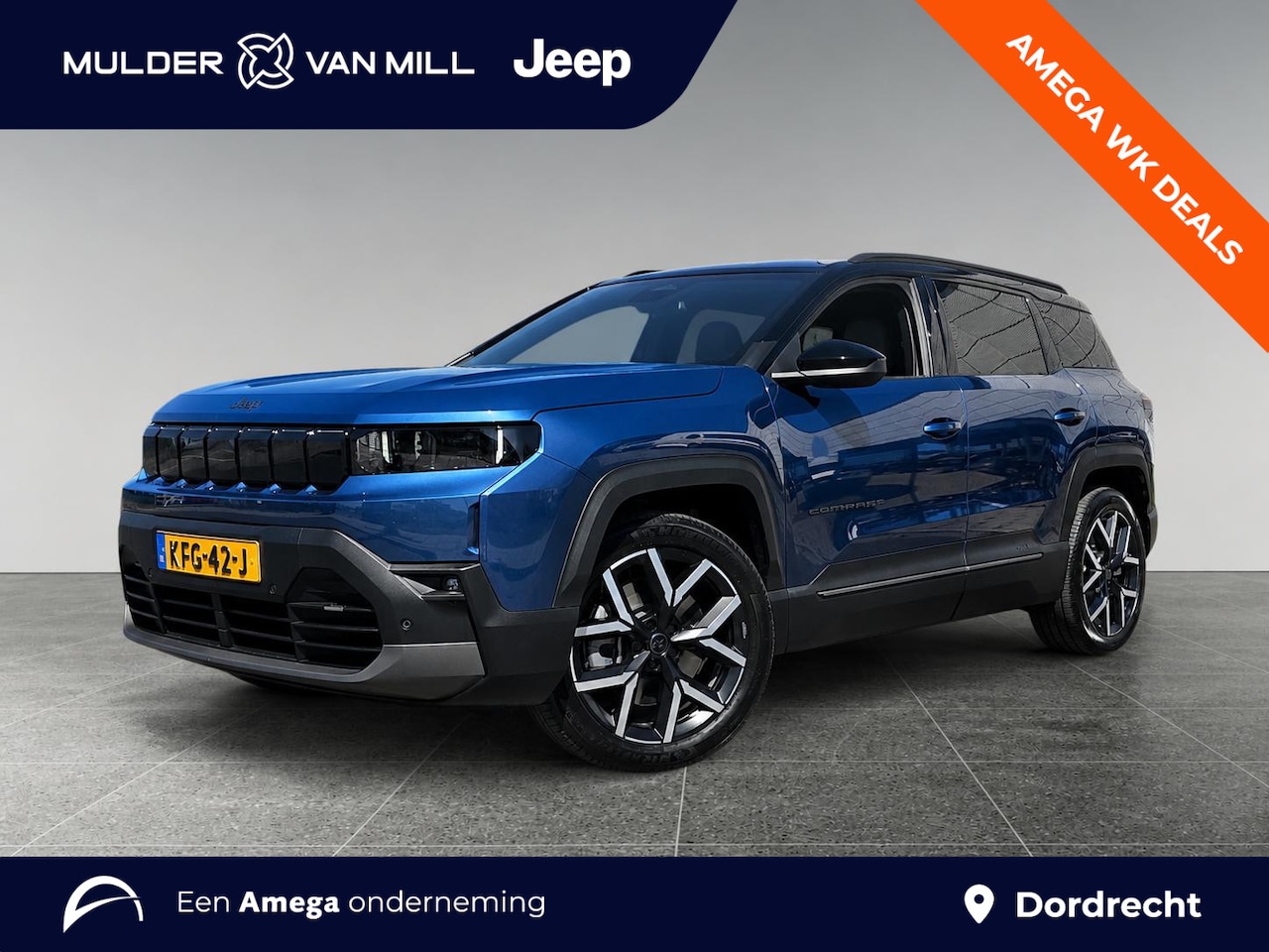 Jeep Compass - First Edition EV 74kWh 210pk | CAMERA | STOELVERW. | APPLE CARPLAY / ANDROID AUTO | ADAPTI - AutoWereld.nl