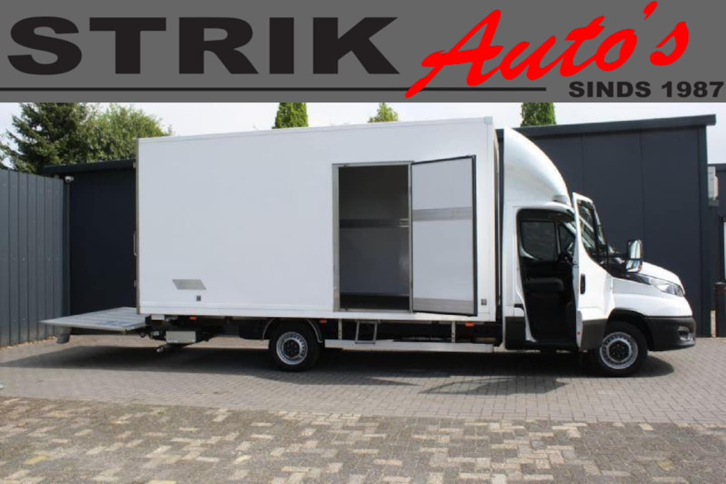 Iveco Daily - 35S18H 3.0 410 180PK N1 TOLVRIJ 3500KG - EURO 6 - BAKWAGEN - LAADKLEP - ZIJDEUR - AIRCO - AutoWereld.nl