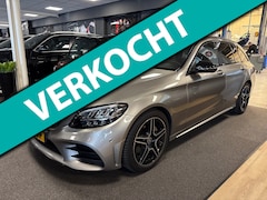 Mercedes-Benz C-klasse Estate - 180 Business Solution AMG, pano, trekhaak, leer, stoelverw, camera