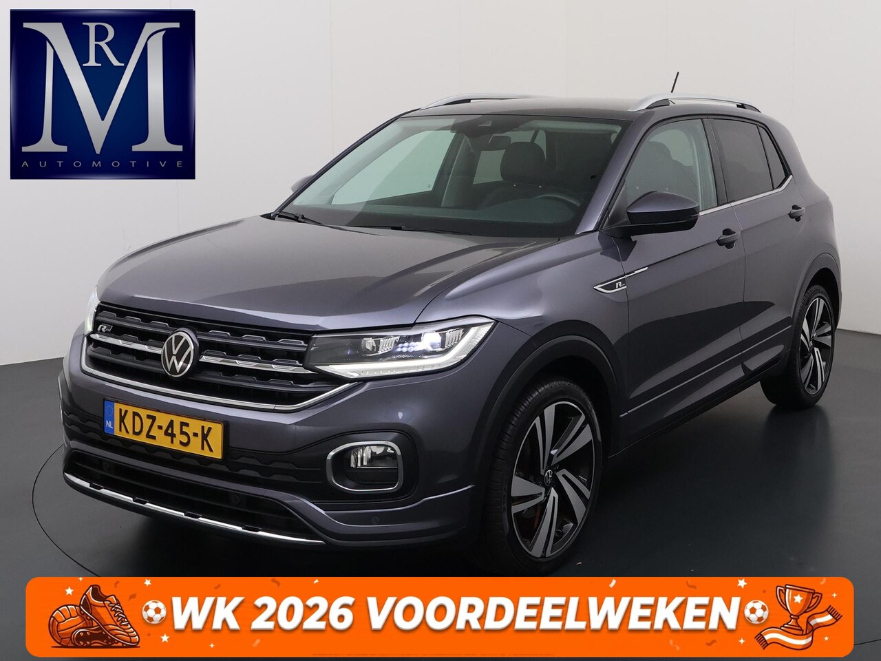 Volkswagen T-Cross - 1.0 TSI R-Line VAN: 26.400,- VOOR: 24.330,- UW WKVOORDEEL: 2.070,- | AUTOMAAT | CAMERA | F - AutoWereld.nl