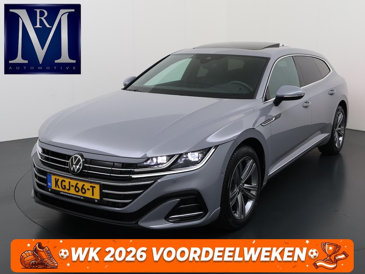 Volkswagen Arteon Shooting Brake - 1.4 TSI eHybrid R-Line BINNEN + BUITEN VAN: 37.900,- VOOR: 34.877,- UW WKVOORDEEL: 3.023,- - AutoWereld.nl