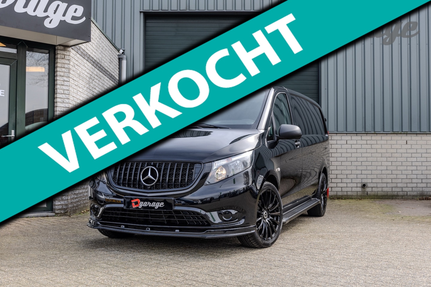 Mercedes-Benz Vito - Black Edition prachtige bus! - AutoWereld.nl