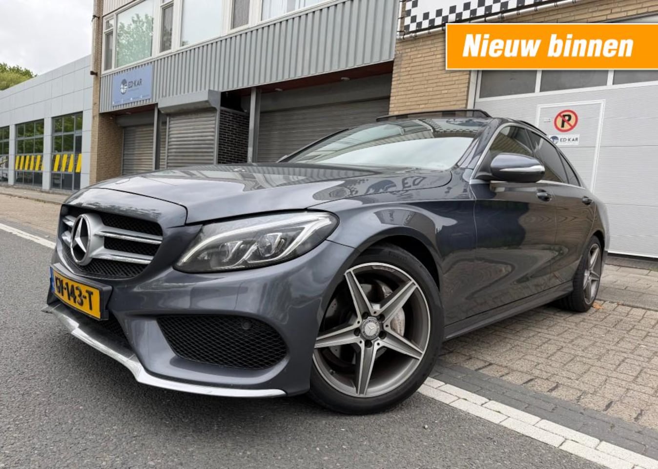 Mercedes-Benz C-klasse - 200 CDI Prestige AMG PAKKET LEER PANORAMA NETTE AUTO - AutoWereld.nl