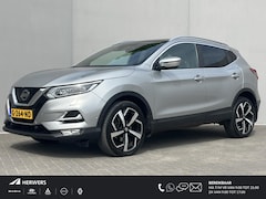 Nissan Qashqai - 1.3 DIG-T Tekna + / Dealeronderhouden / Panorama Dak / Cruise Control / Airco / Bestuurder