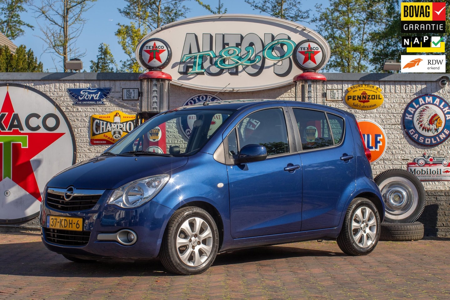 Opel Agila - 1.2 Edition Automaat 42.700 km +NAP NL-auto - AutoWereld.nl