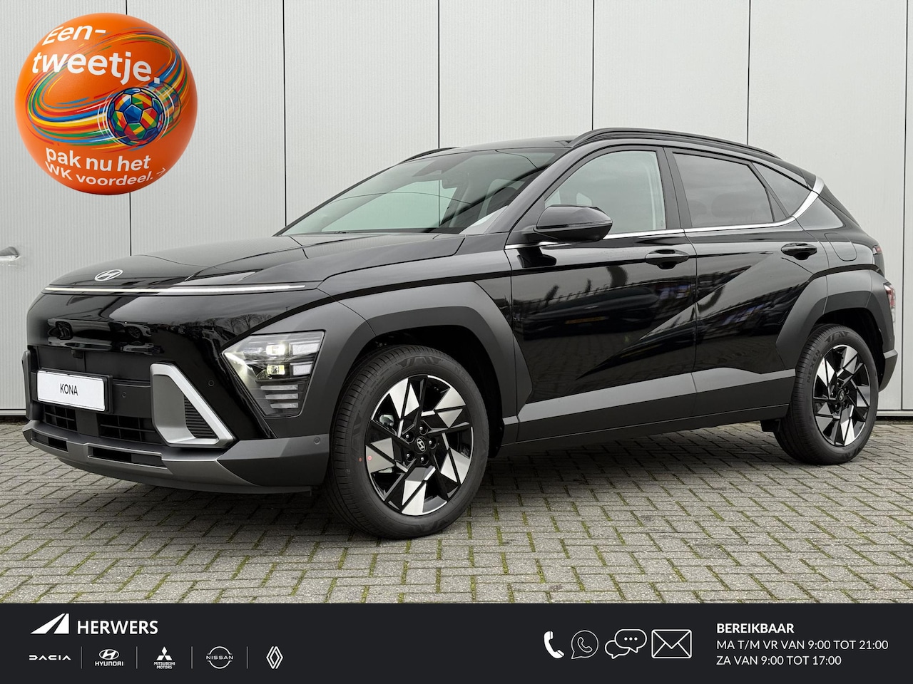 Hyundai Kona - 1.6 GDI HEV Premium / € 4.500,- Voordeel Op Nieuw Prijs / Rijklaarprijs / Direct Leverbaar - AutoWereld.nl
