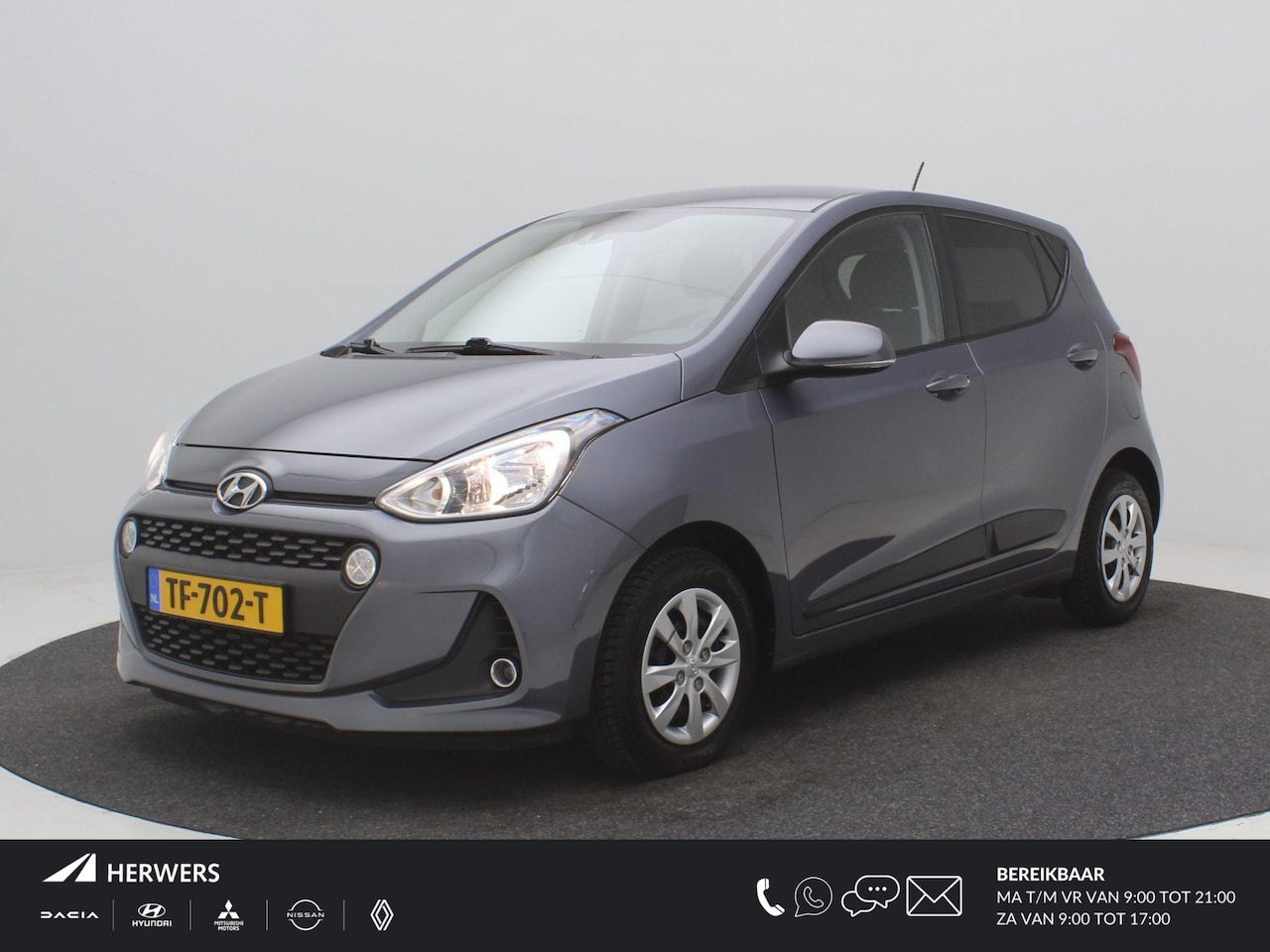 Hyundai i10 - 1.0i i-Premium / 1e Eigenaar / Navigatie / Cruise Control / Android Auto/Apple CarPlay / O - AutoWereld.nl