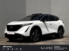 Nissan Ariya - Evolve 91 kWh Dealer onderhouden / 99% SoH / Panorama schuifdak / HUD / Navigatie / Apple