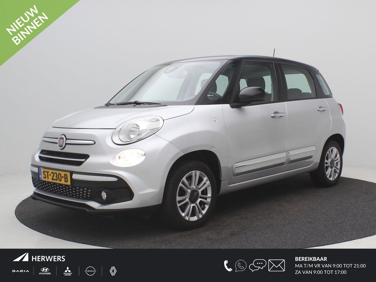 Fiat 500 L - 0.9 TwinAir Lounge / Trekhaak / Airco Climate control / Cruise Control / Navigatie / 1ste - AutoWereld.nl