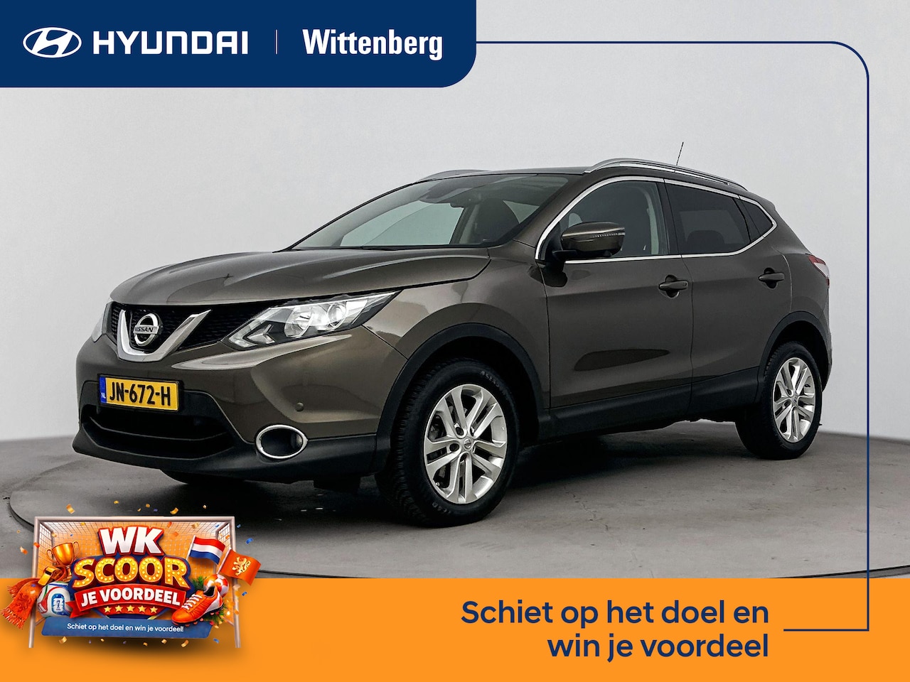 Nissan Qashqai - 1.6 N-Connecta | 1e Eig. | Panoramadak | Trekhaak | Trekgewicht 1500kg | 360 Camera | Navi - AutoWereld.nl