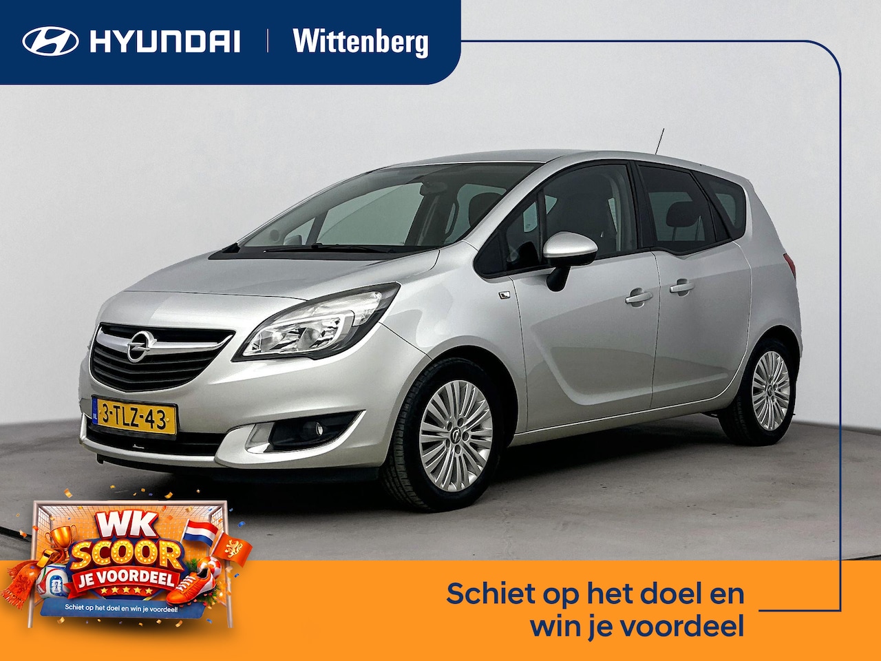 Opel Meriva - 1.4 Turbo Design Edition | Airco | Trekhaak | Cruise control | Lm-wielen | - AutoWereld.nl