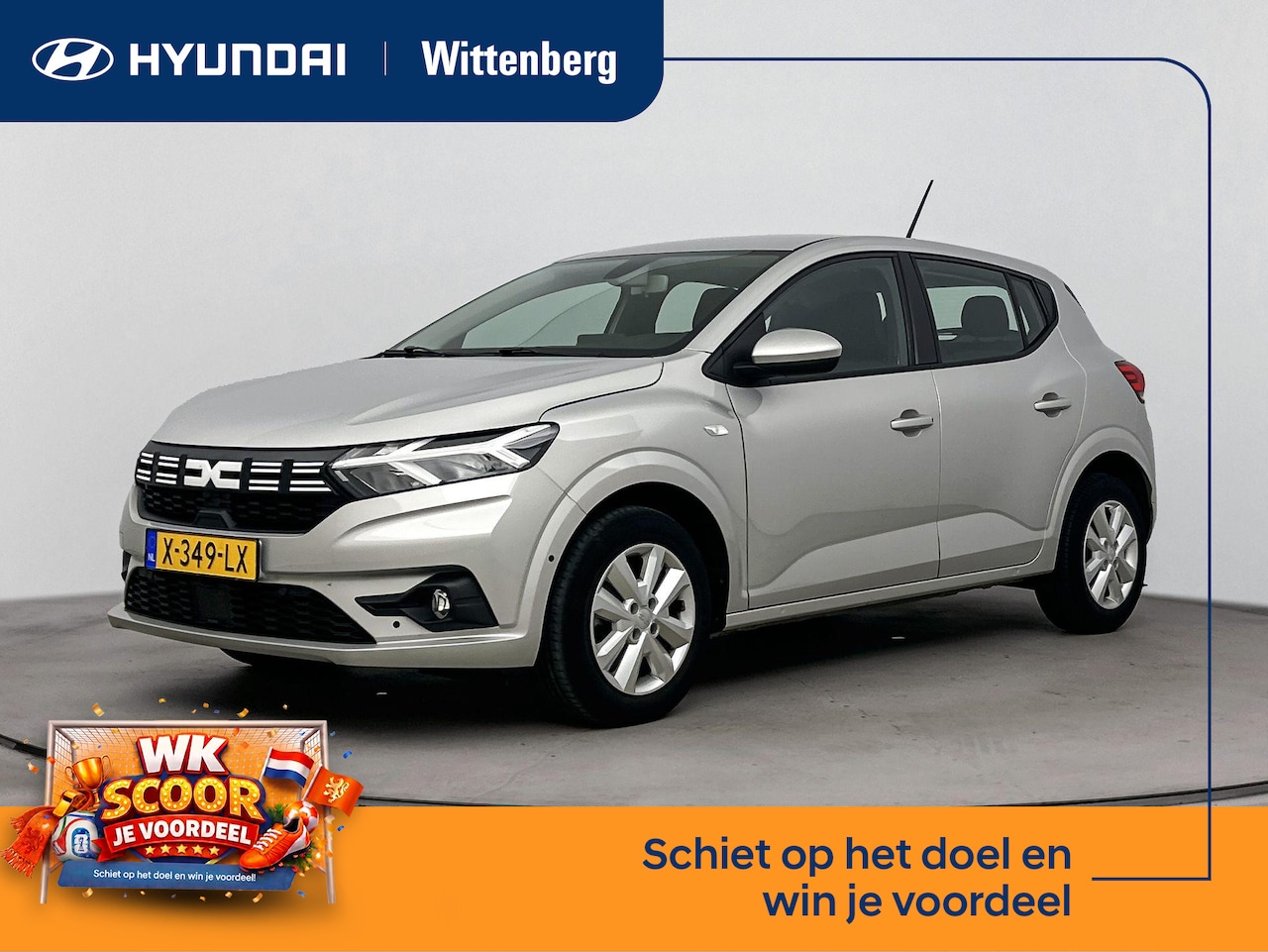 Dacia Sandero - ECO-G 100 EXPRESSION | CAMERA | NAVI via APPLE CARPLAY & ANDROID AUTO | AIRCO | CRUISE | P - AutoWereld.nl