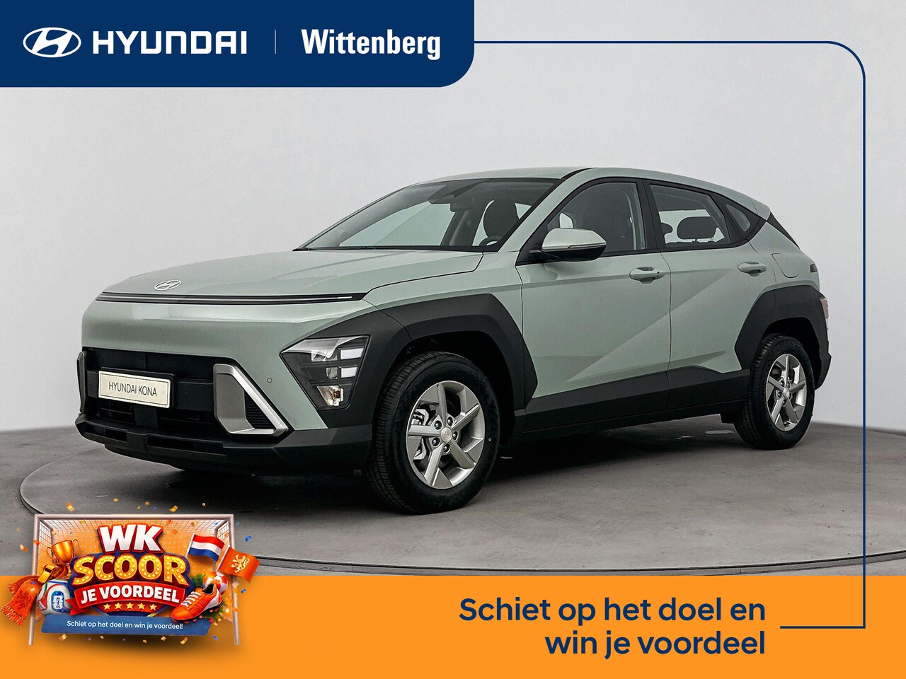 Hyundai Kona - 1.6 GDI HEV E-Motion | Airco (automatisch) | Apple Carplay/ Android Auto | lichtmetalen ve - AutoWereld.nl