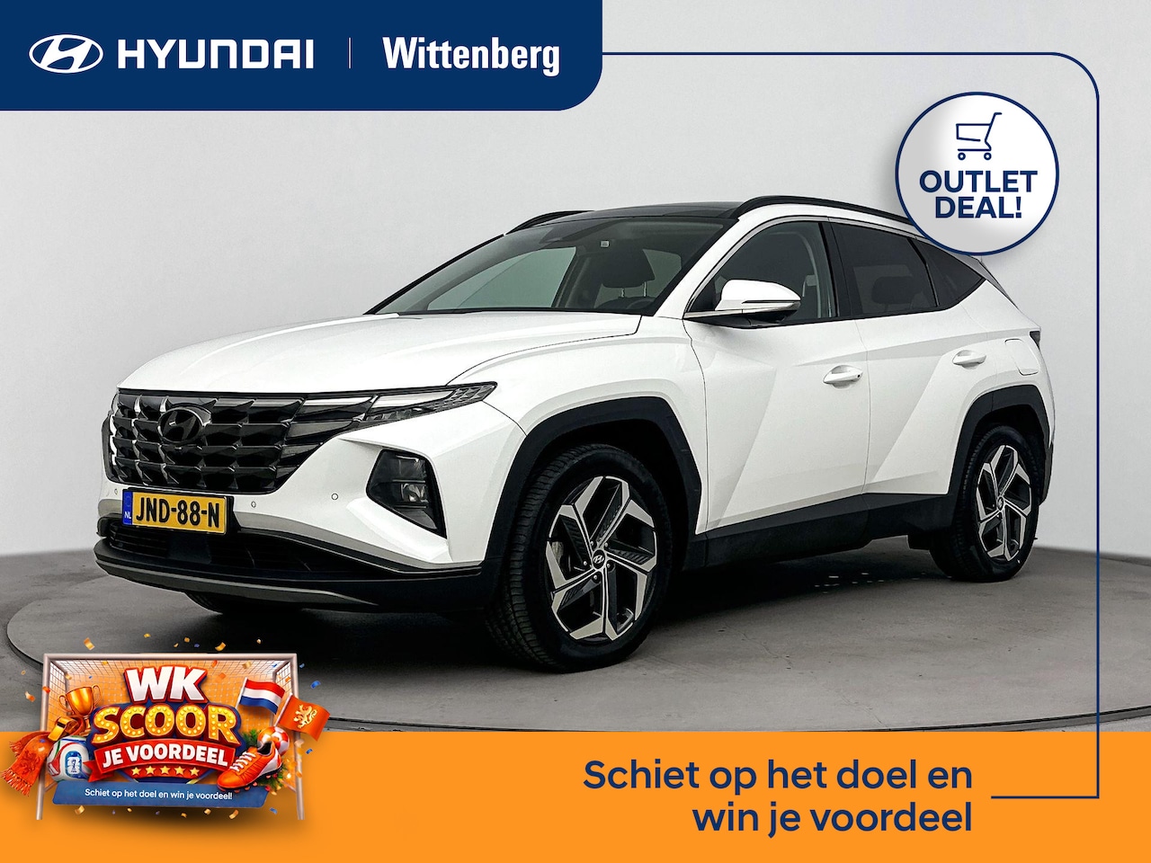 Hyundai Tucson - 1.6 T-GDI PHEV Comfort Smart 4WD | Panoramadak | Trekhaak | 360 Camera | El. bed. achterkl - AutoWereld.nl