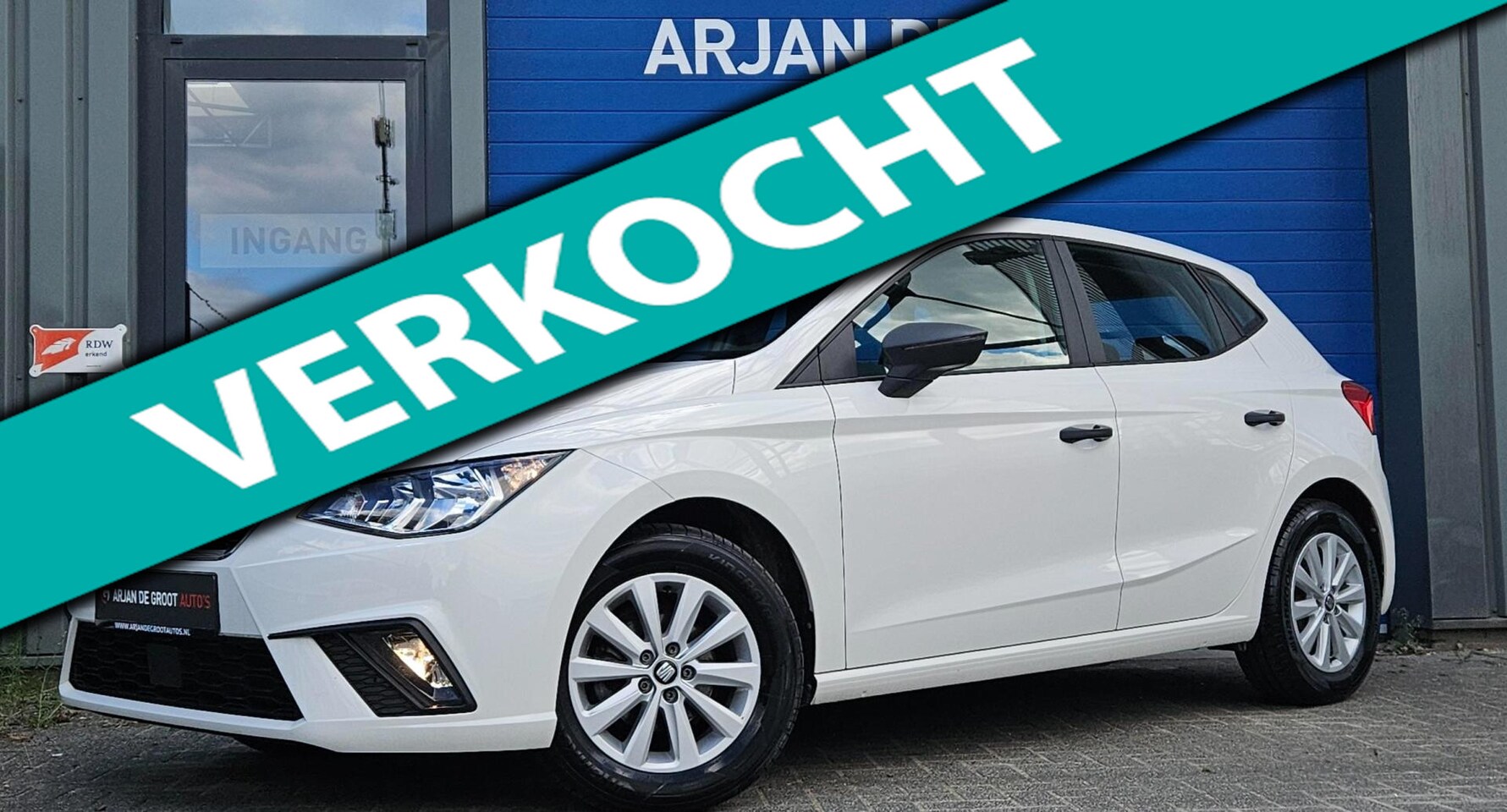 SEAT Ibiza - 1.0 TSI 95PK Airco Cruise bleutooth 2018 57000KM!! - AutoWereld.nl