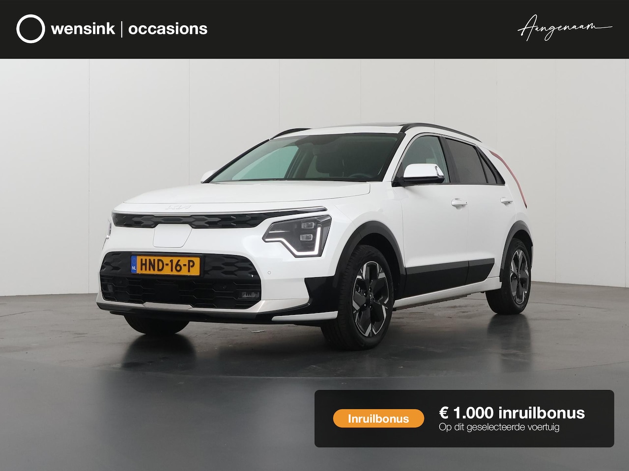 Kia Niro EV - Plus 64.8 kWh | Schuif / Kanteldak | Stoel/Stuurwielverwarming | Elektr. Achterklep | Led - AutoWereld.nl
