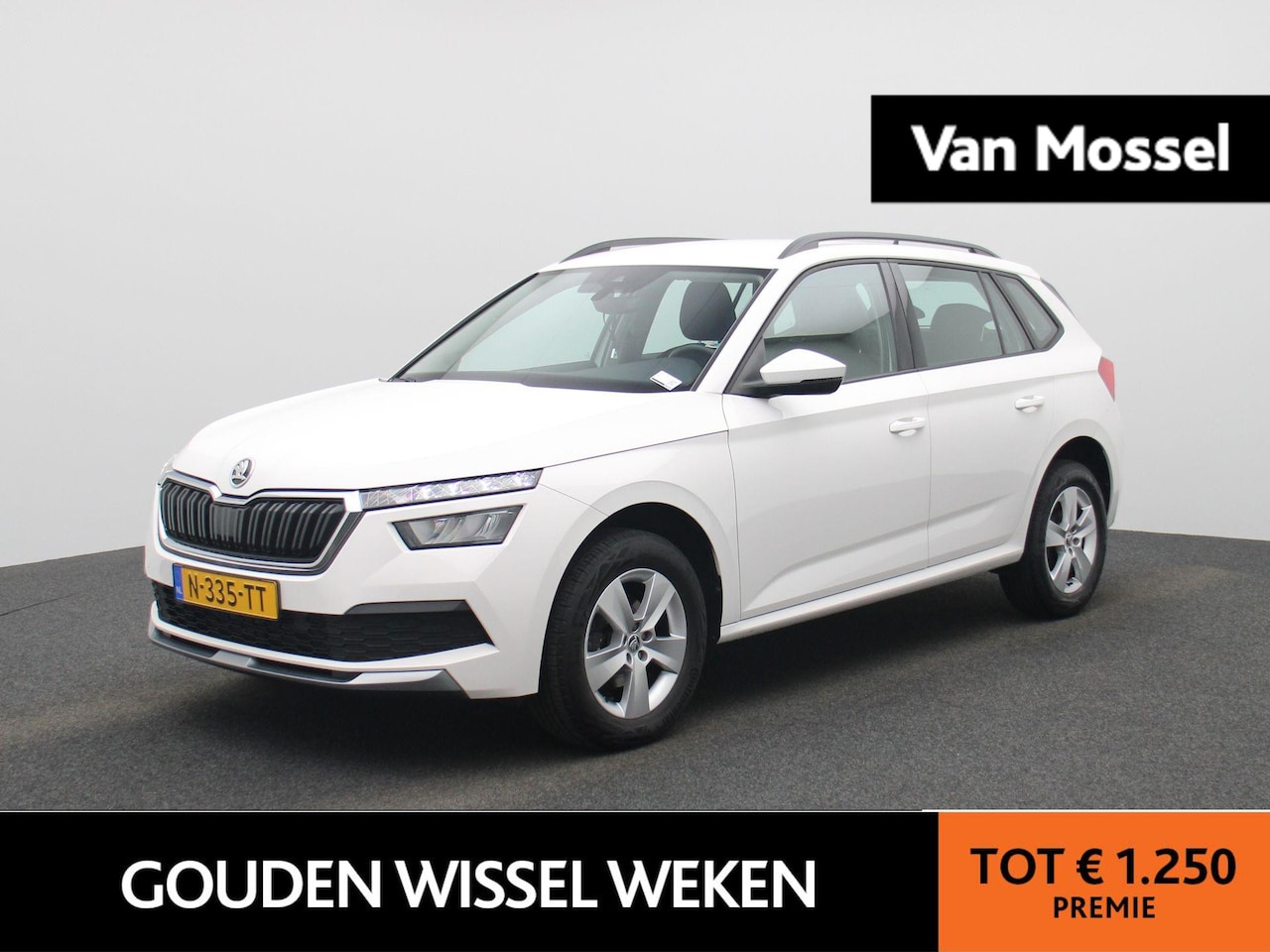 Skoda Kamiq - 1.0 TSI Ambition | Automaat | Airco | Bluetooth | Parkeersensoren Achter | - AutoWereld.nl