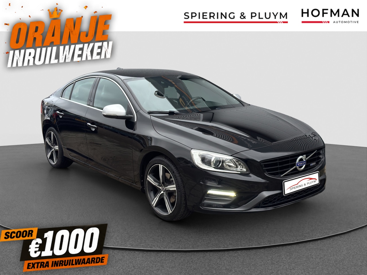 Volvo S60 - 1.5 T3 R-Design | Leder | Stoelverw | Trekhaak | - AutoWereld.nl
