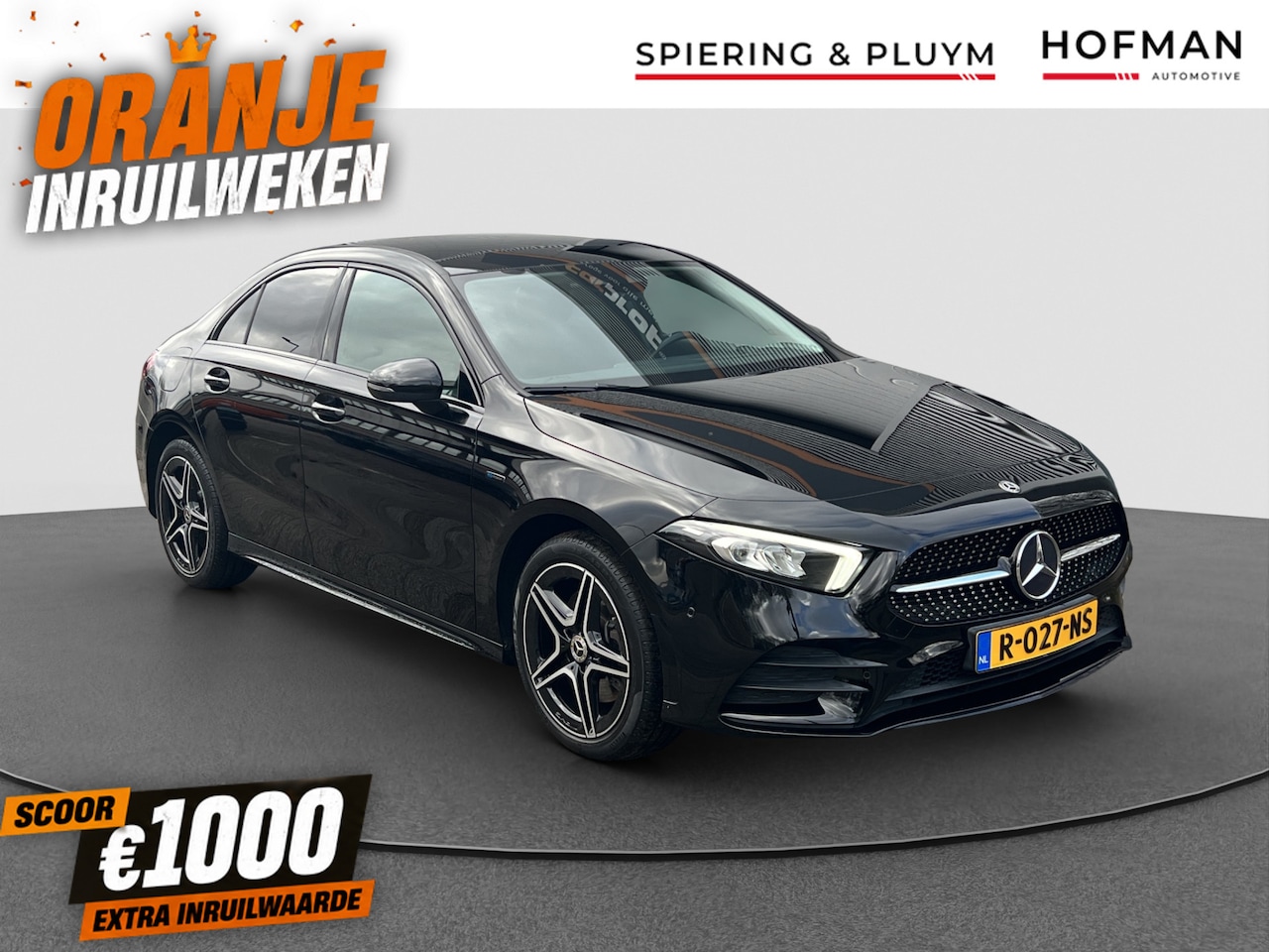 Mercedes-Benz A-klasse - 250 e AMG Premium Plus | Pano | NAP | Sfeerverl | Burmester | Camera | Stoelverw | - AutoWereld.nl