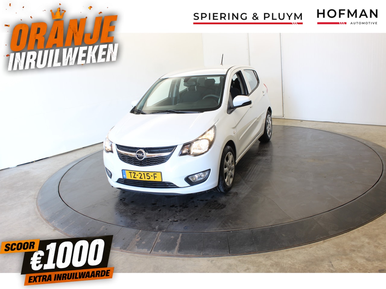 Opel Karl - 1.0 eco FLEX Edition Automaat Airo PDC Cruise control - AutoWereld.nl