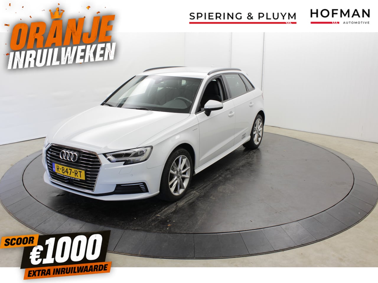 Audi A3 Sportback - 1.4 e-tron PHEV Sport Virtual Dakrail Keyless PDC v+a Stoelver - AutoWereld.nl